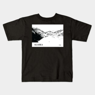Alaska USA Kids T-Shirt